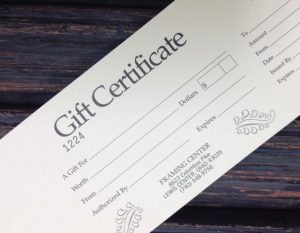 Gift Certificate