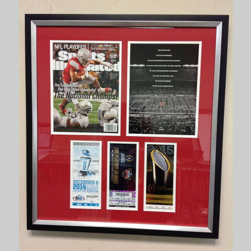 Ohio State framed items